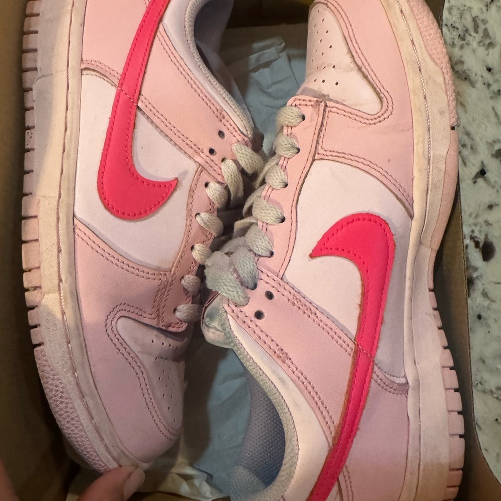 Pink Nike Dunks